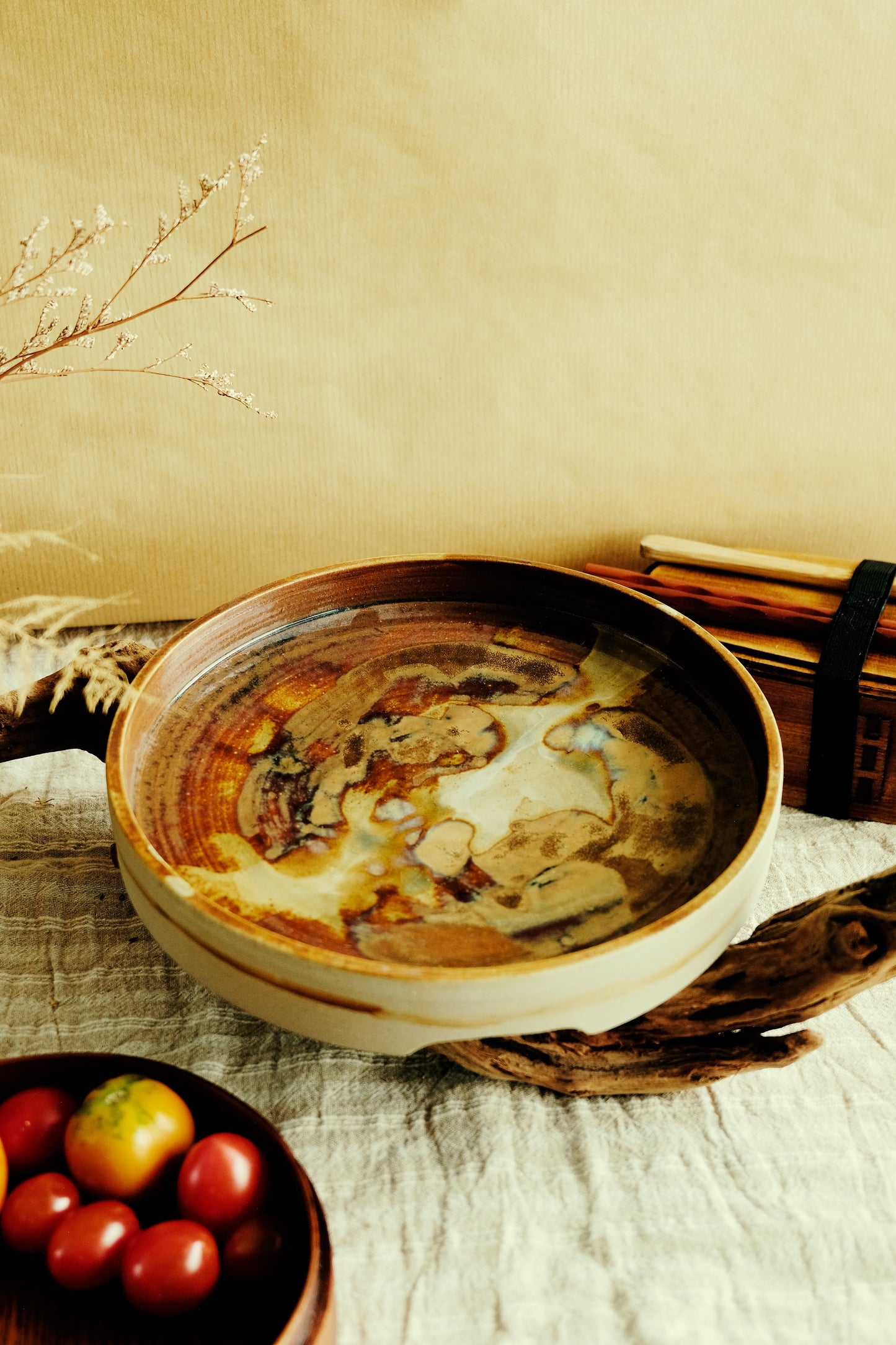 AMEBA SERVING PLATE