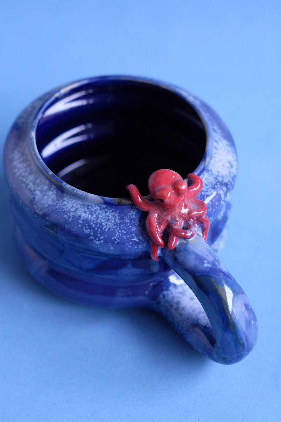 Inky the red octopus