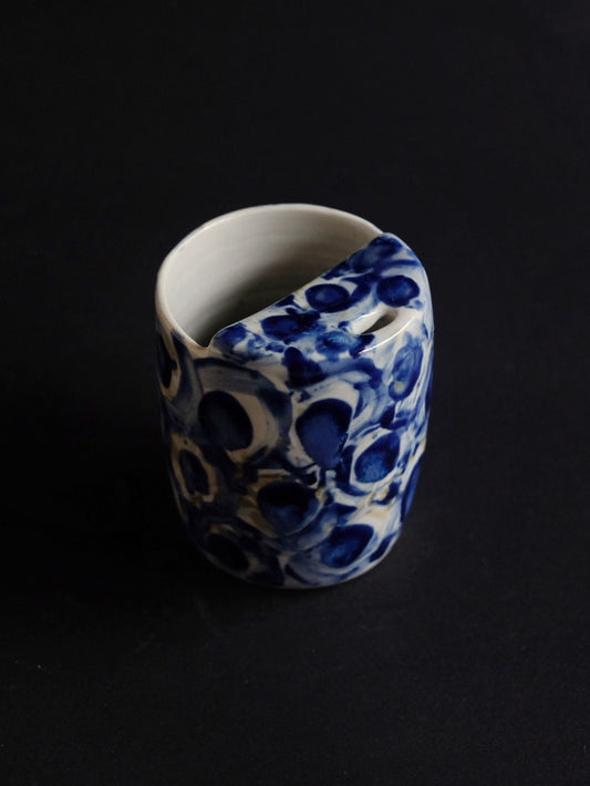 Aoshiro moyō to-Go-Cup