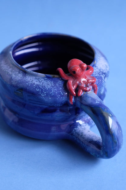 Inky the red octopus