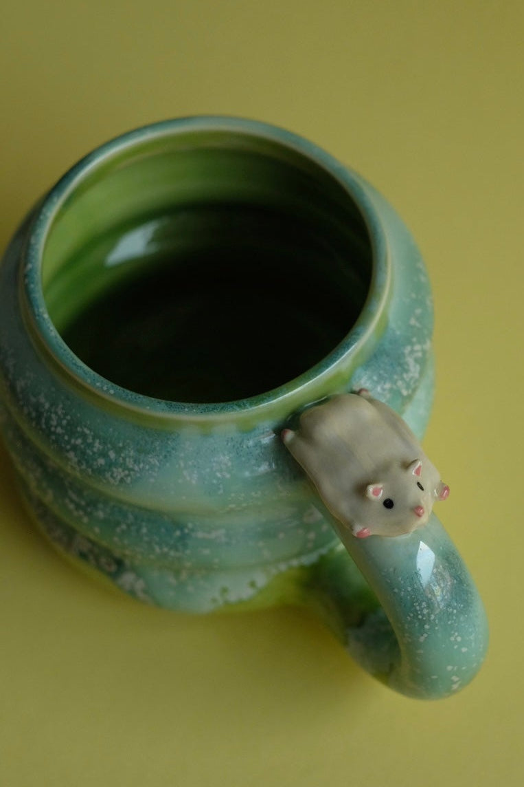 Ponzu the hamster