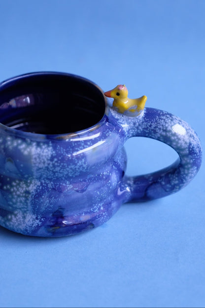 Happy the yellow duckling